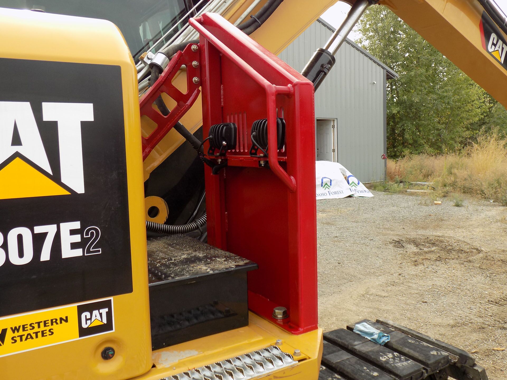 CAT 307E2 Custom Guarding