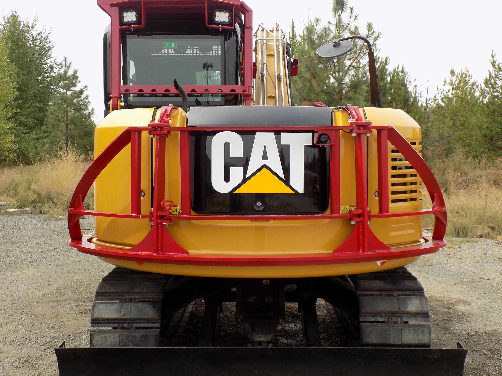 CAT 307E2 Custom Guarding