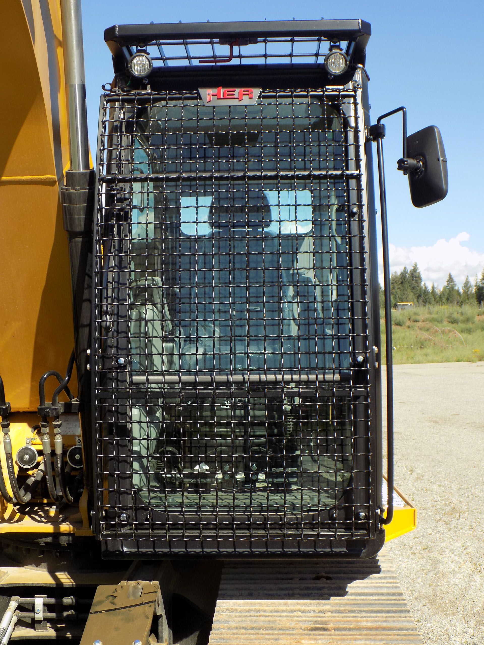 CAT 313F Bolt On Excavator Guard