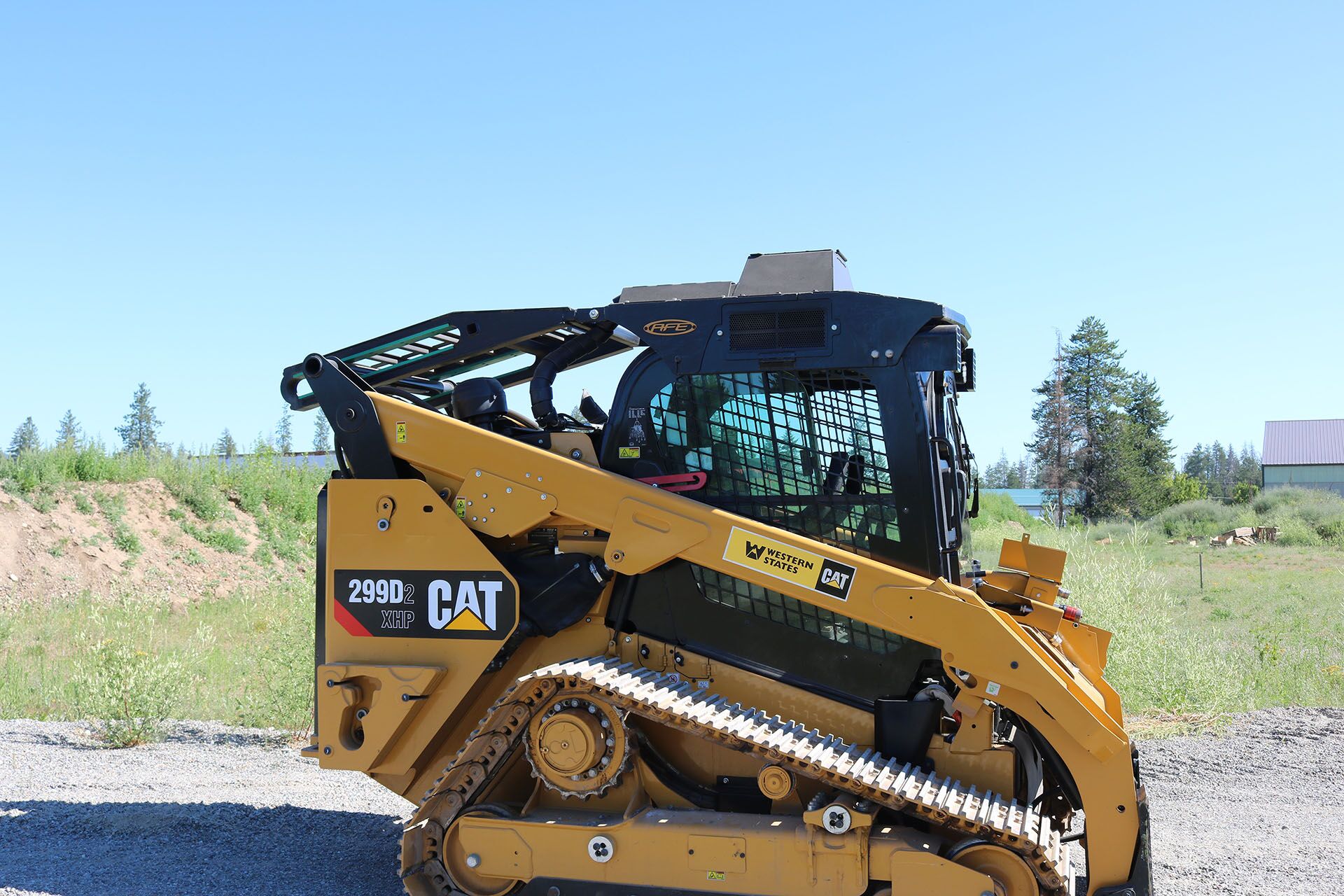 CAT 299D2 XHP Ballistic Door