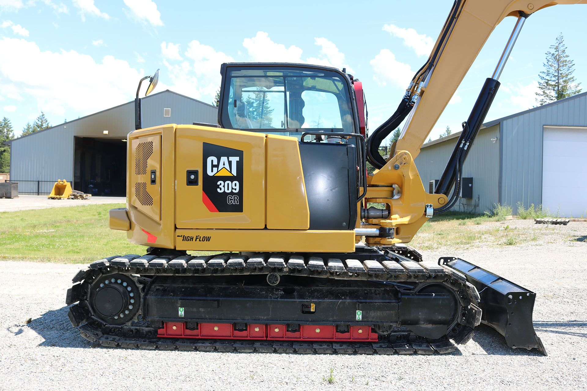 CAT 309 Ballistic Window