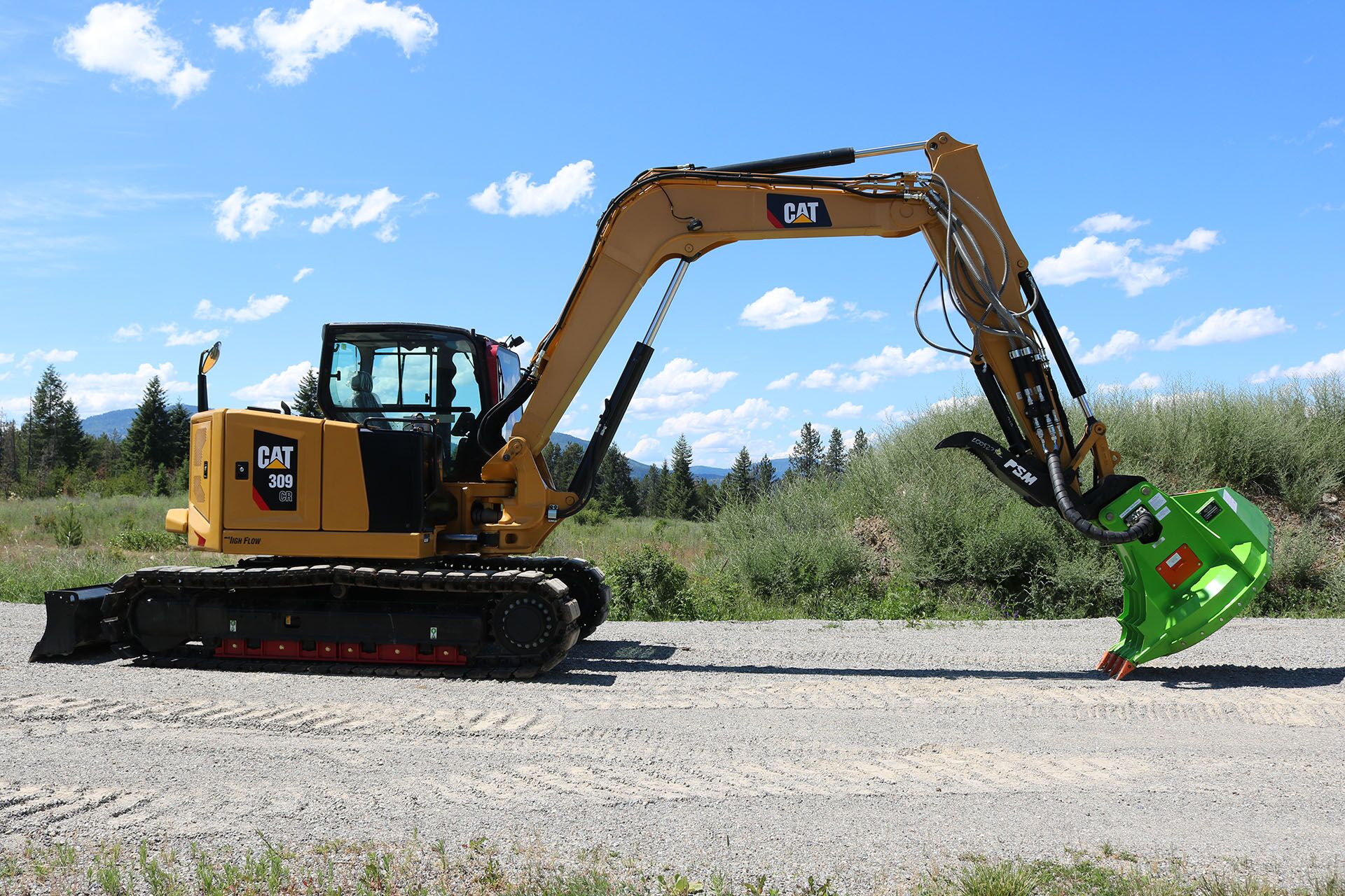 CAT 309 Ballistic Window