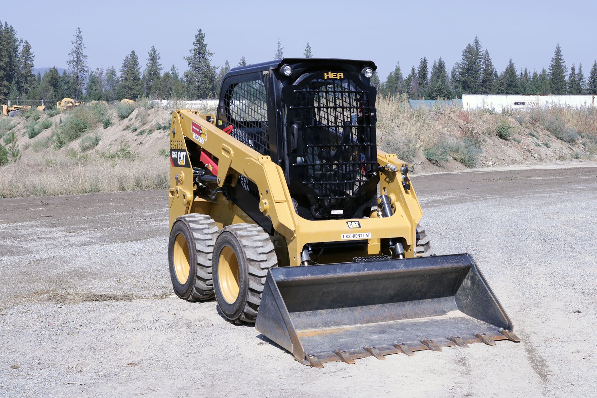 CAT 266D 2.5x5 Skeleton Door