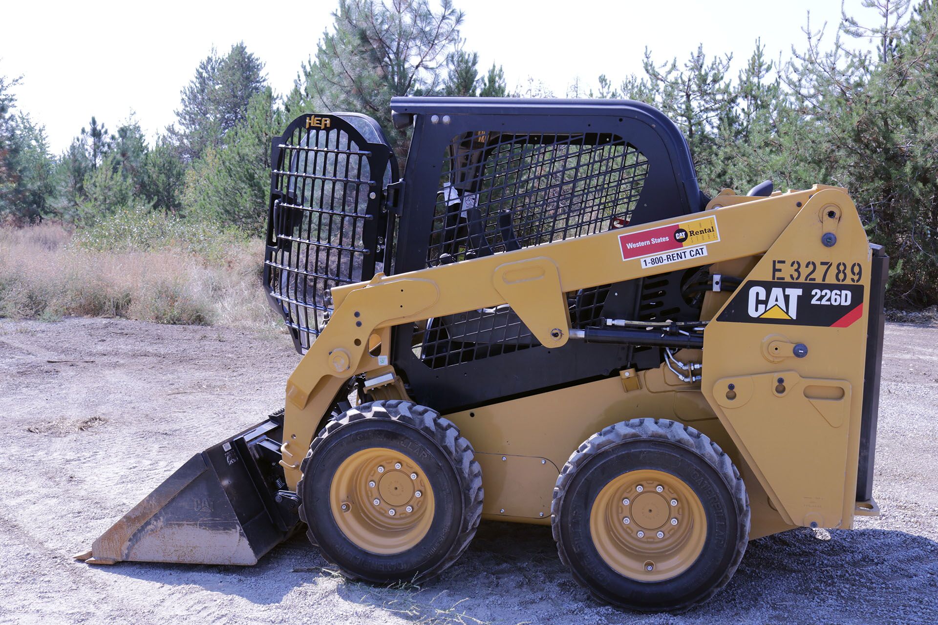 CAT 266D 2.5x5 Skeleton Door