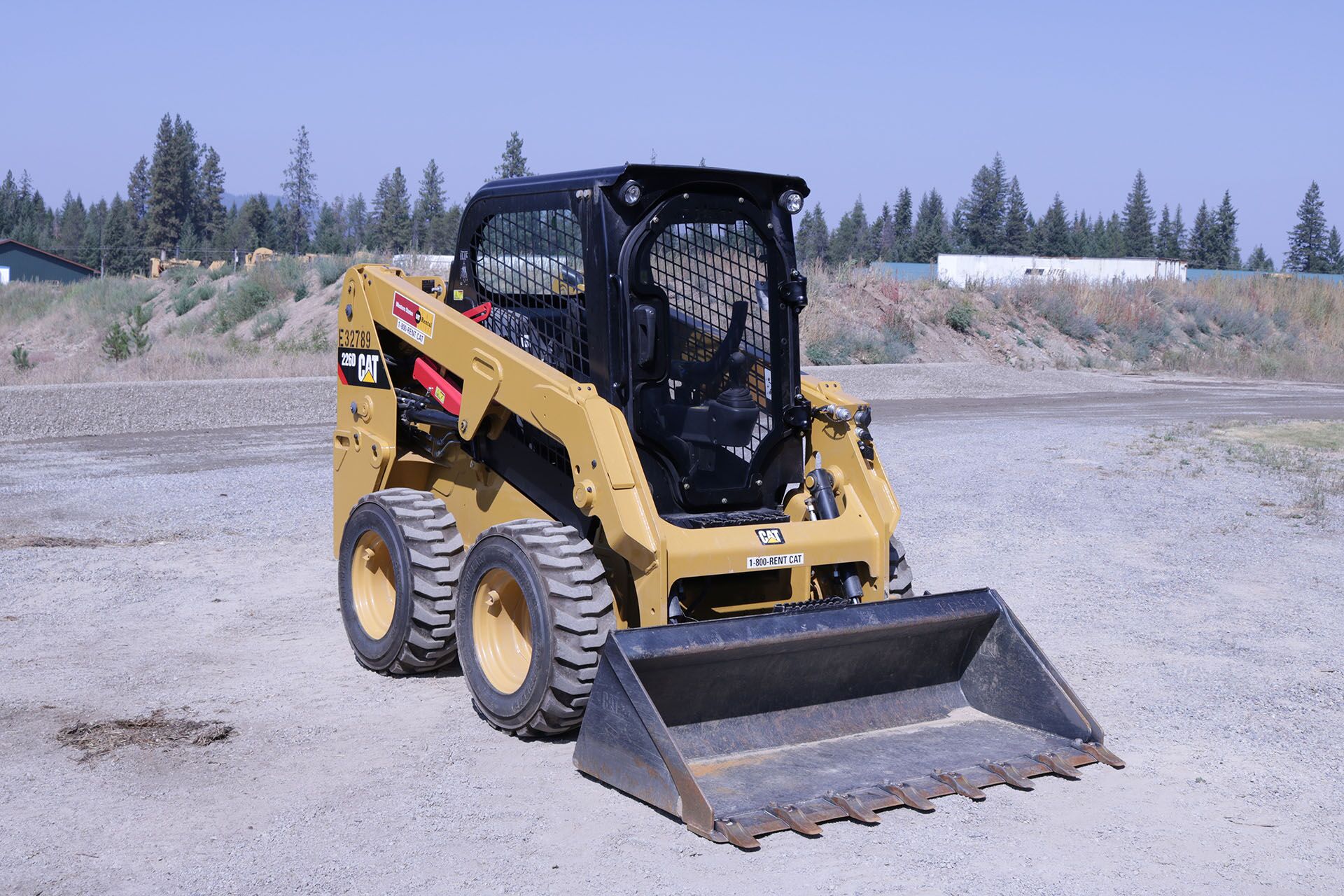 Caterpillar 226D Ballistic Door