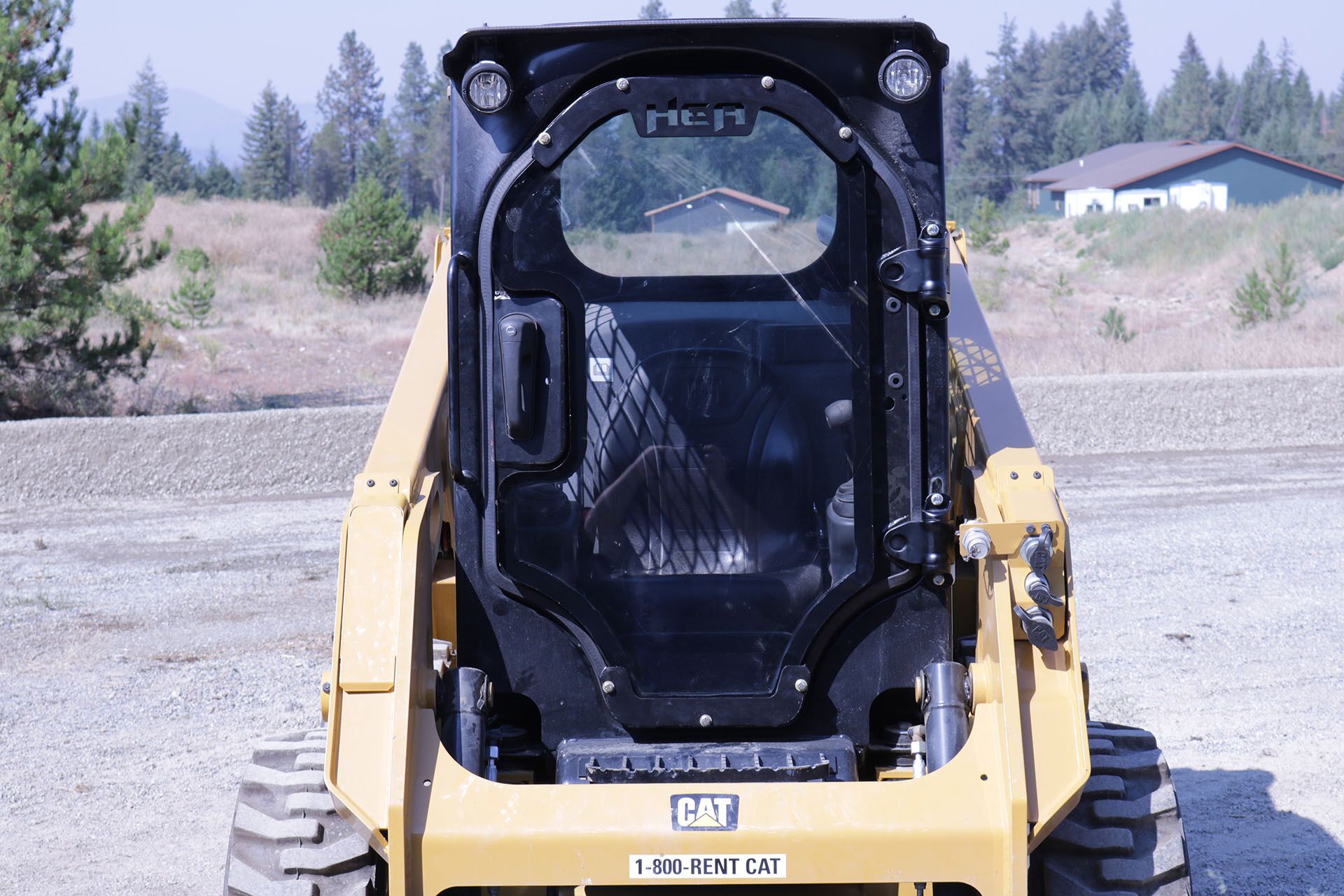 Caterpillar 226D Ballistic Door