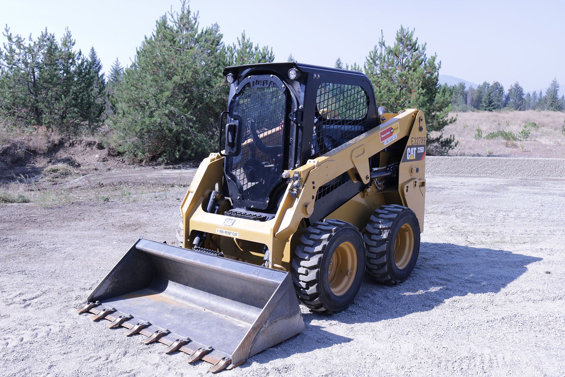 Caterpillar 226D Ballistic Door