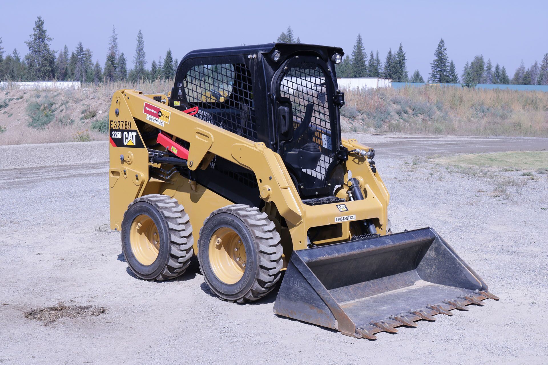 Caterpillar 226D Ballistic Door