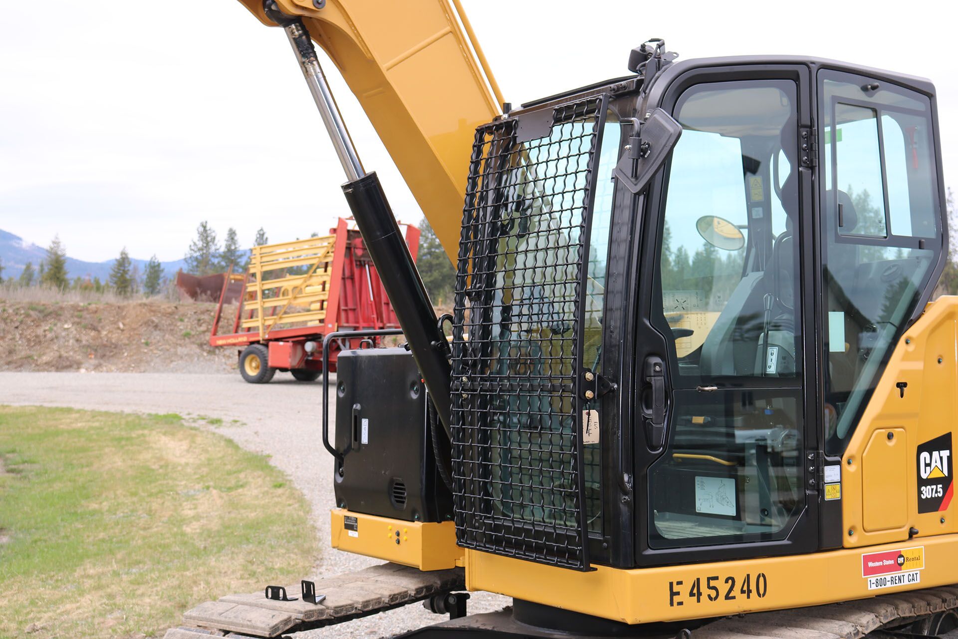 CAT 307.5 Next Gen Bolt on Excavator Guard