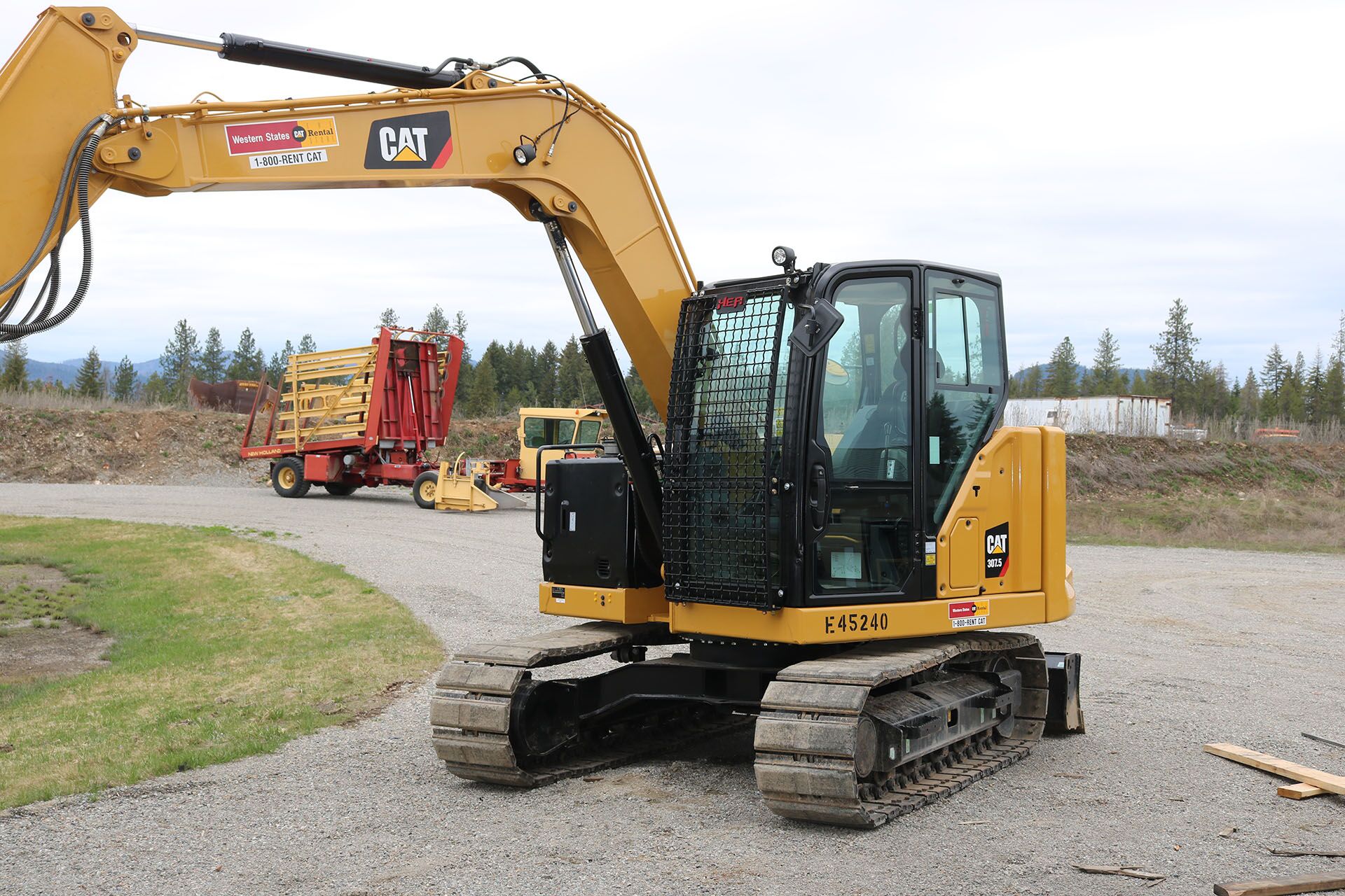 CAT 307.5 Next Gen Bolt on Excavator Guard