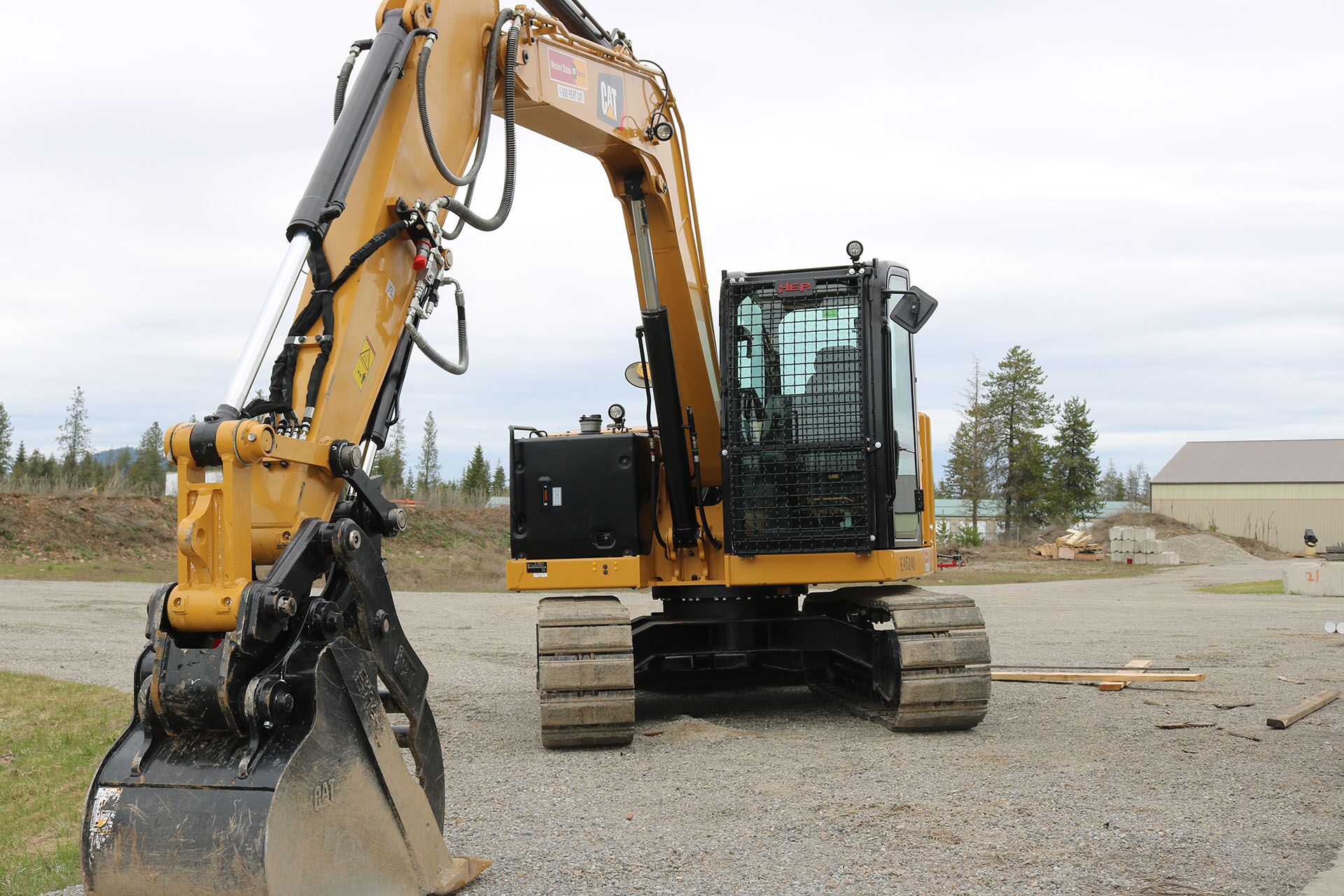 CAT 307.5 Next Gen Bolt on Excavator Guard