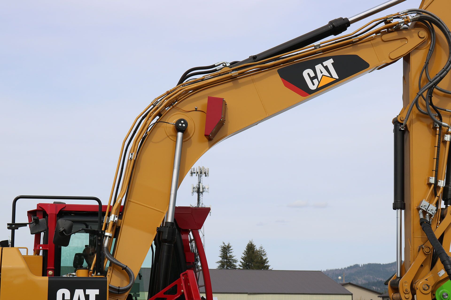 CAT 316F Custom Guarding