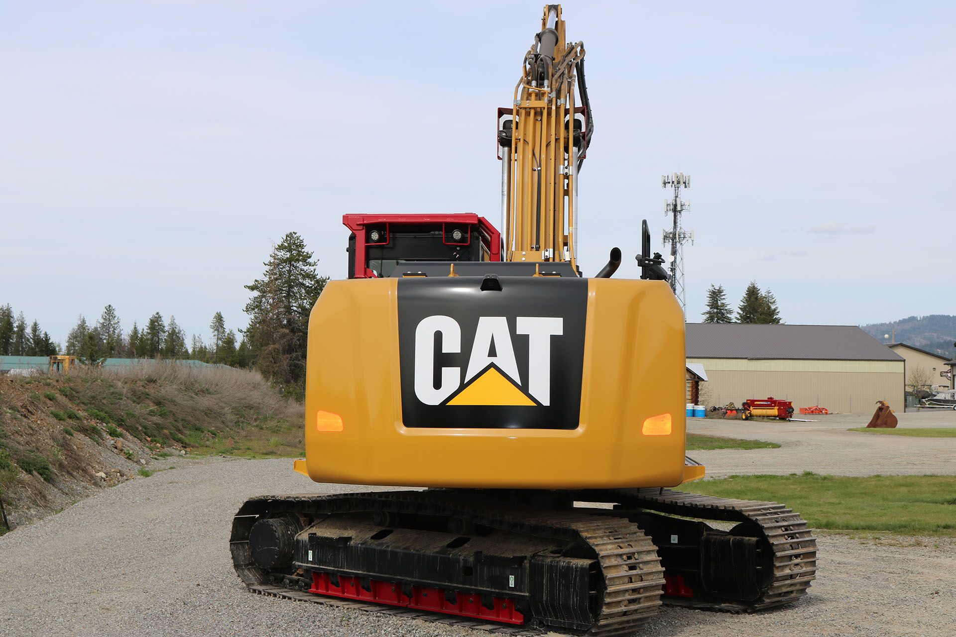 CAT 316F Custom Guarding