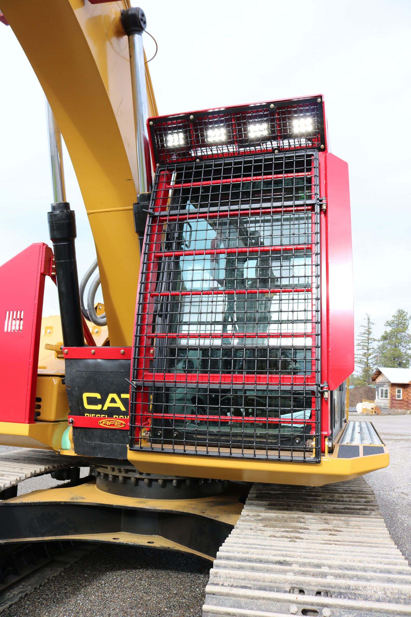 CAT 323FL Bolt on Excavator Guard
