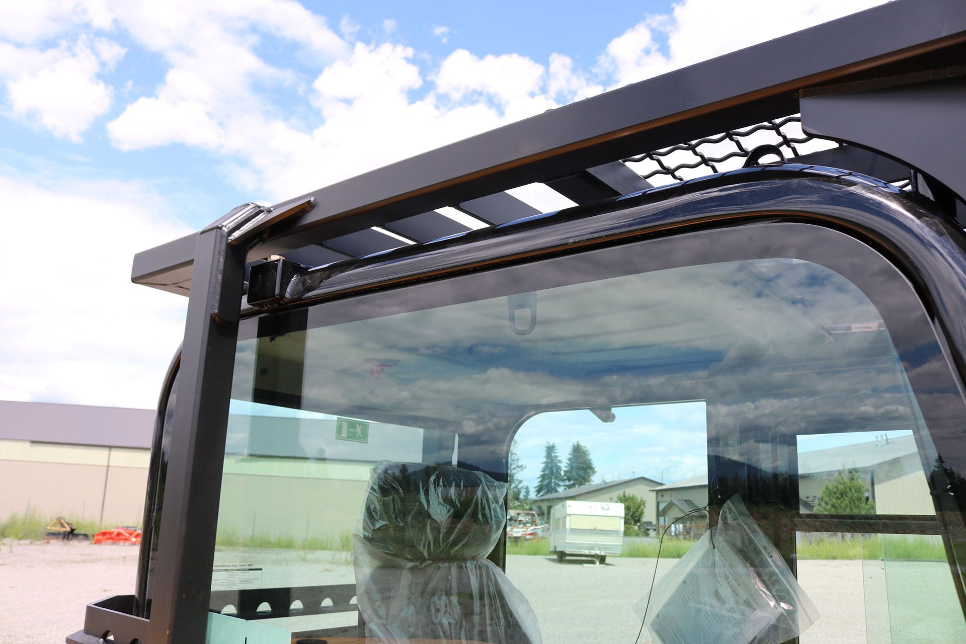 Caterpillar 308E2 Ballistic Logger Style Window