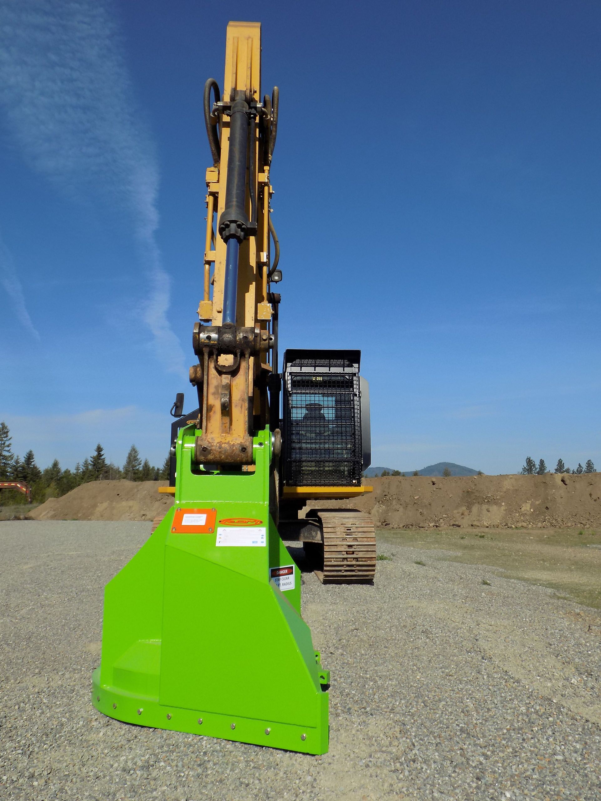 CAT 323F Bolt on Excavator Guard