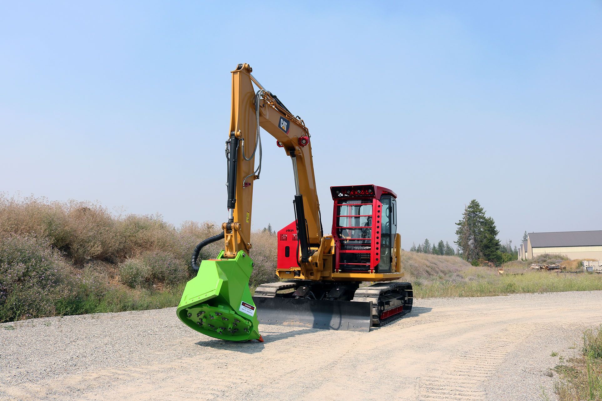 Cat 309 Ballistic Guard Package and RDM34EXH