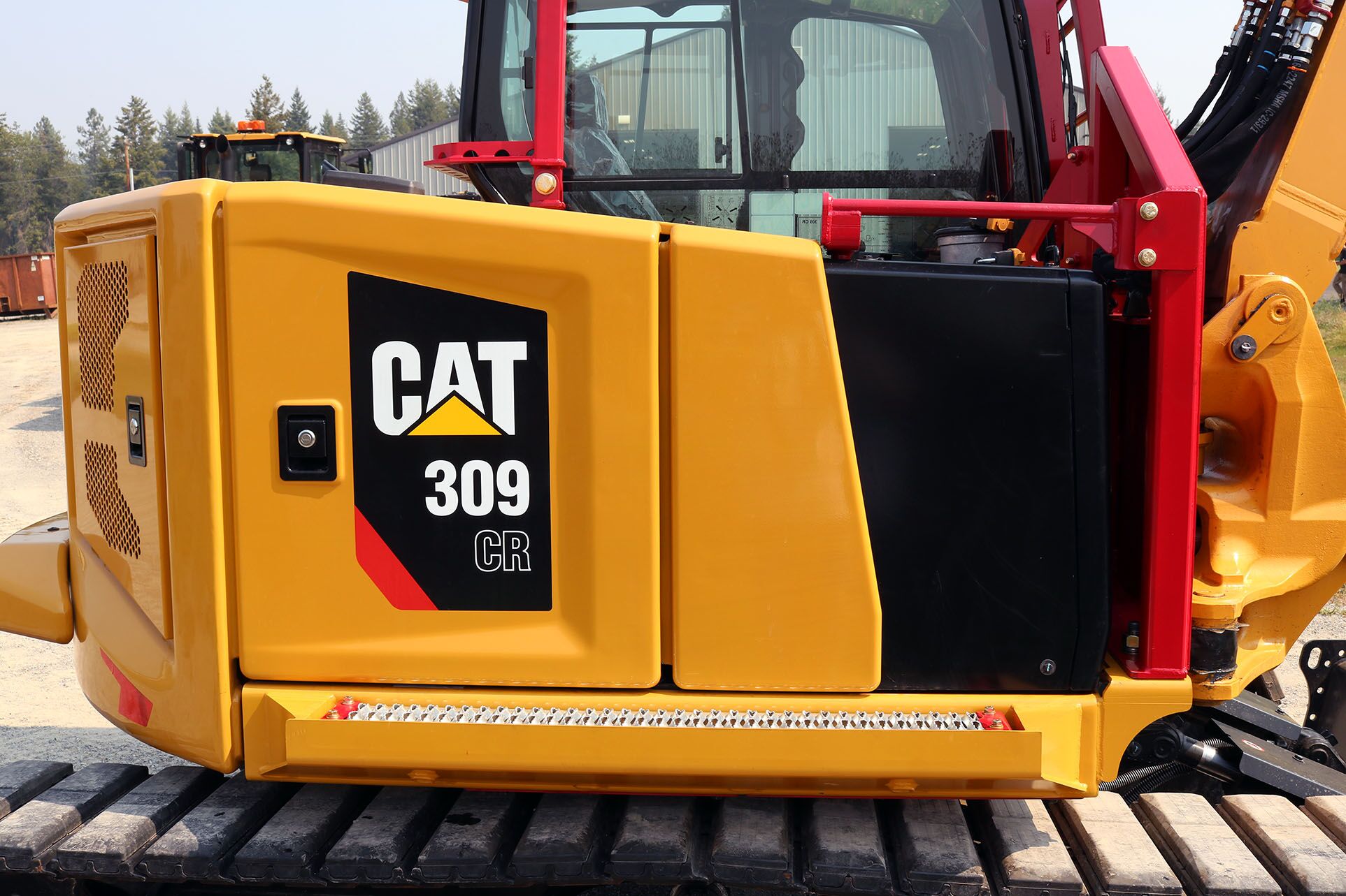 Cat 309 Ballistic Guard Package and RDM34EXH