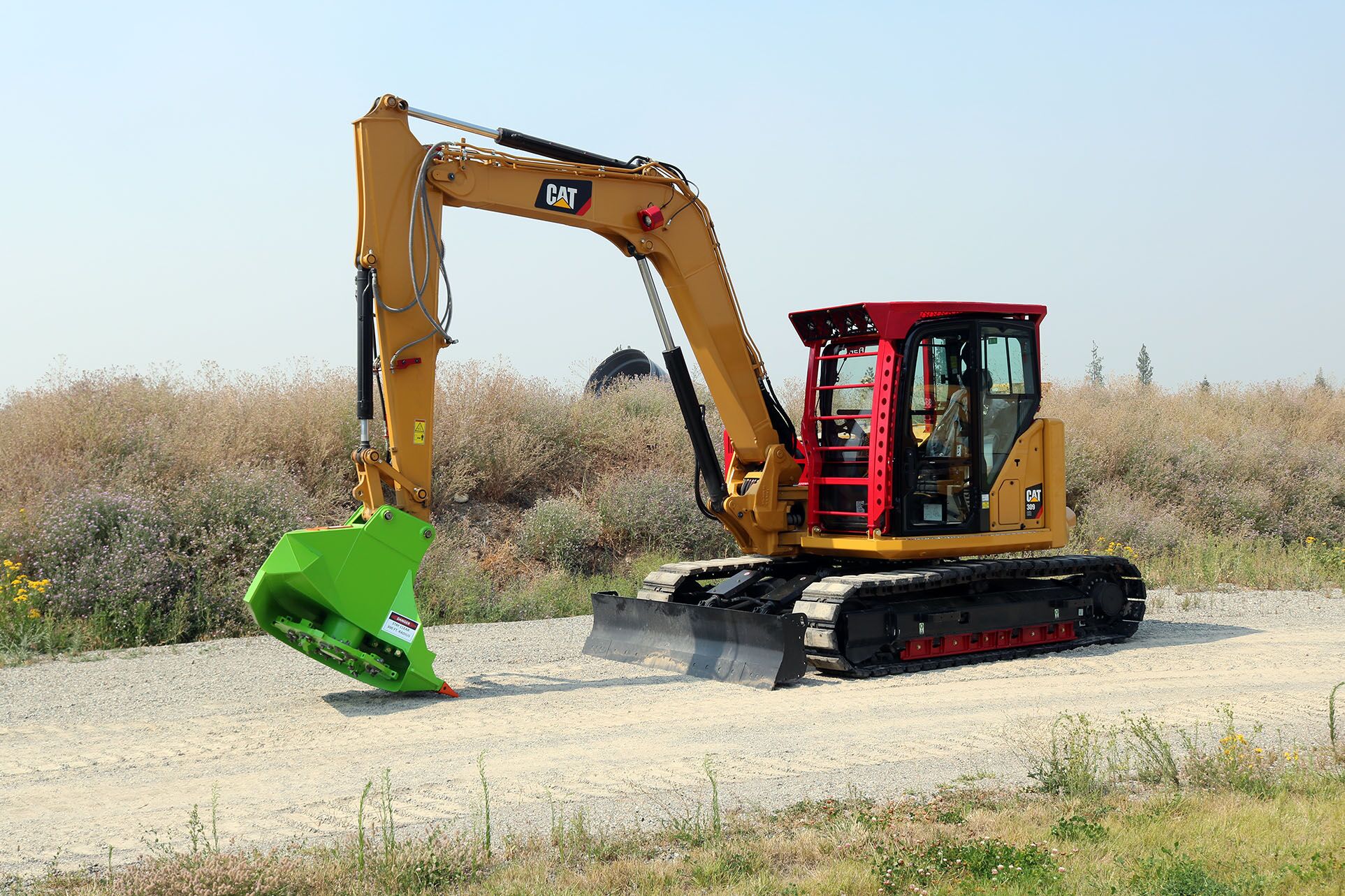 Cat 309 Ballistic Guard Package and RDM34EXH