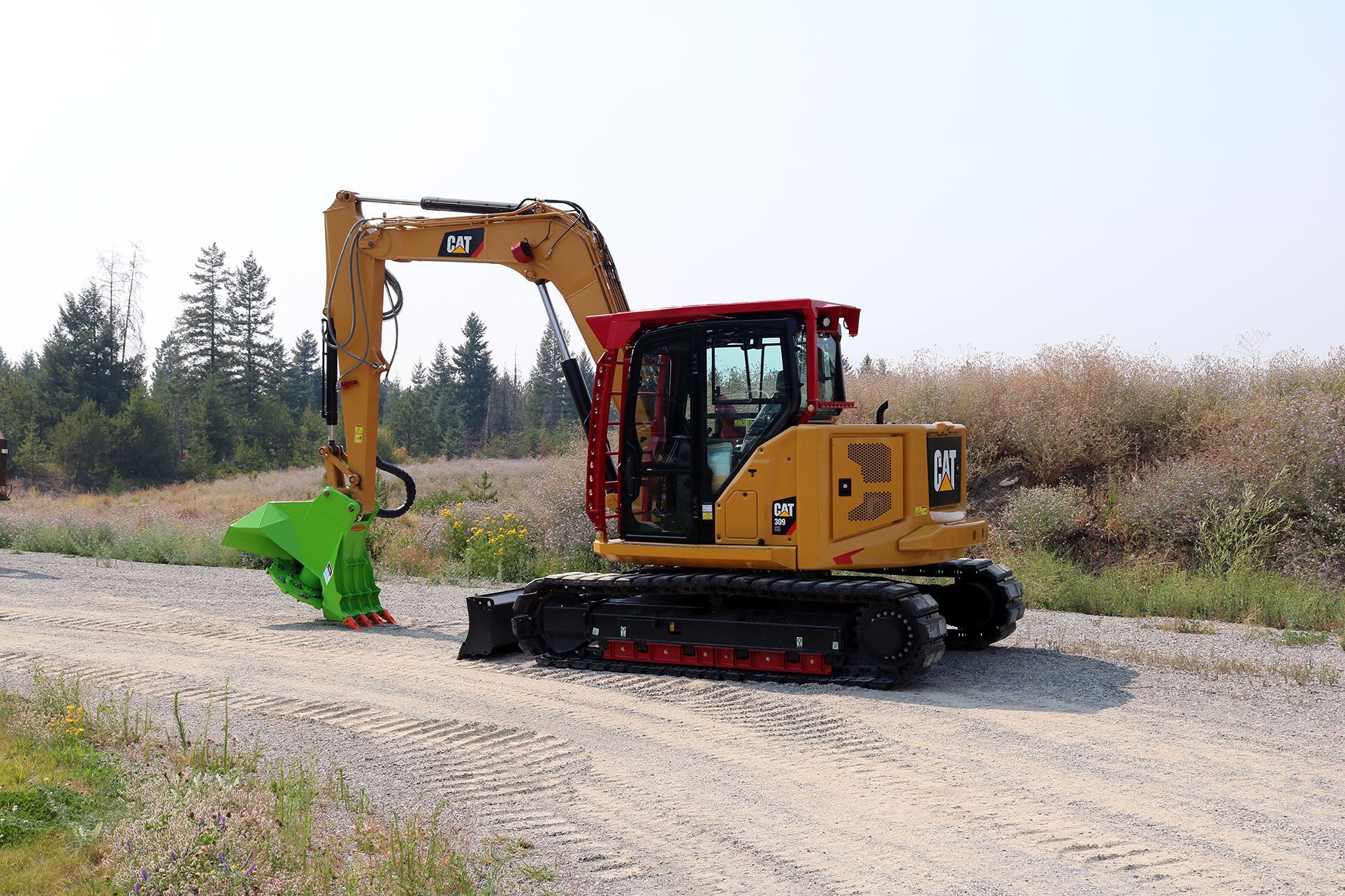 Cat 309 Ballistic Guard Package and RDM34EXH