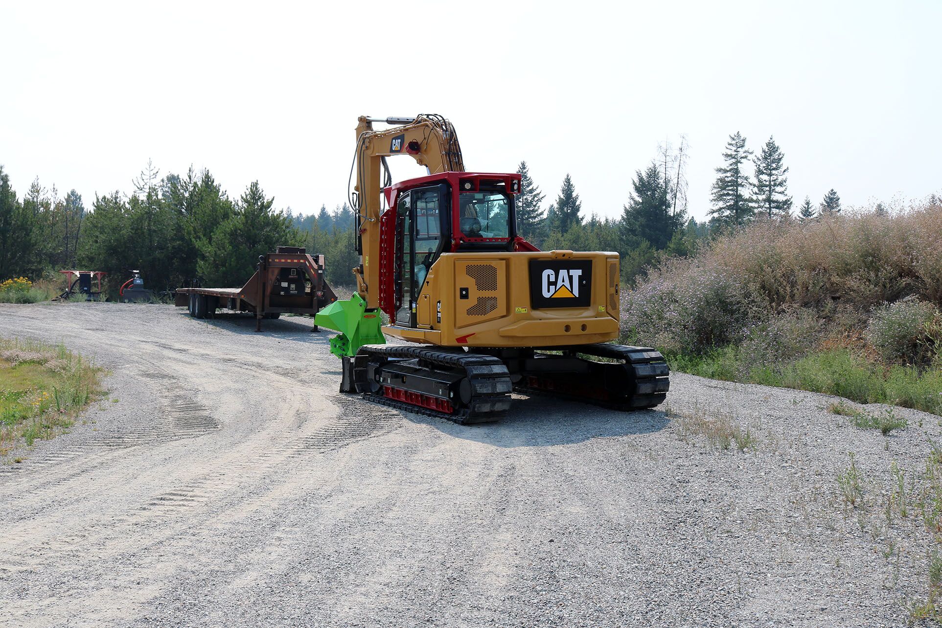 Cat 309 Ballistic Guard Package and RDM34EXH