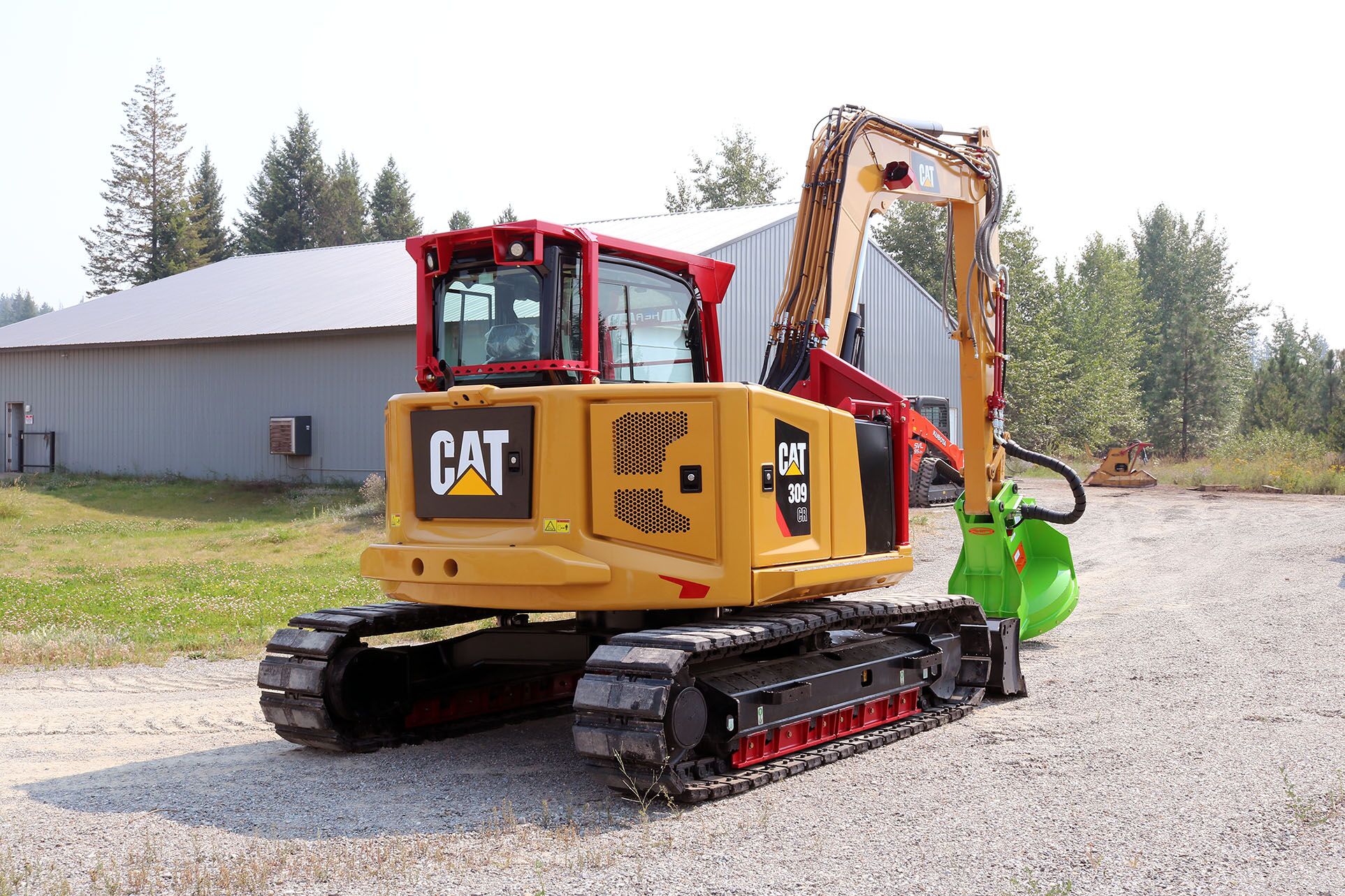 Cat 309 Ballistic Guard Package and RDM34EXH