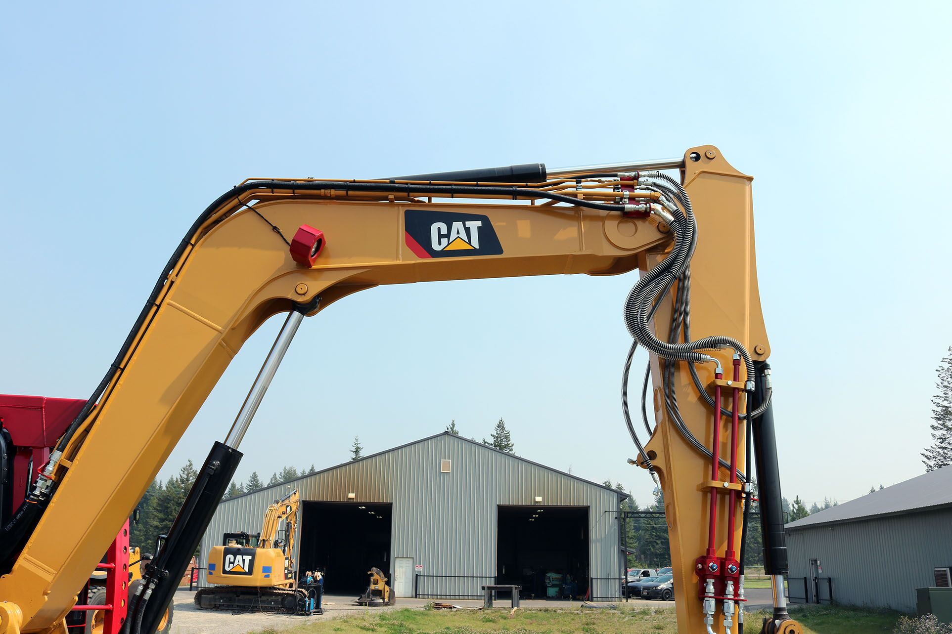 Cat 309 Ballistic Guard Package and RDM34EXH