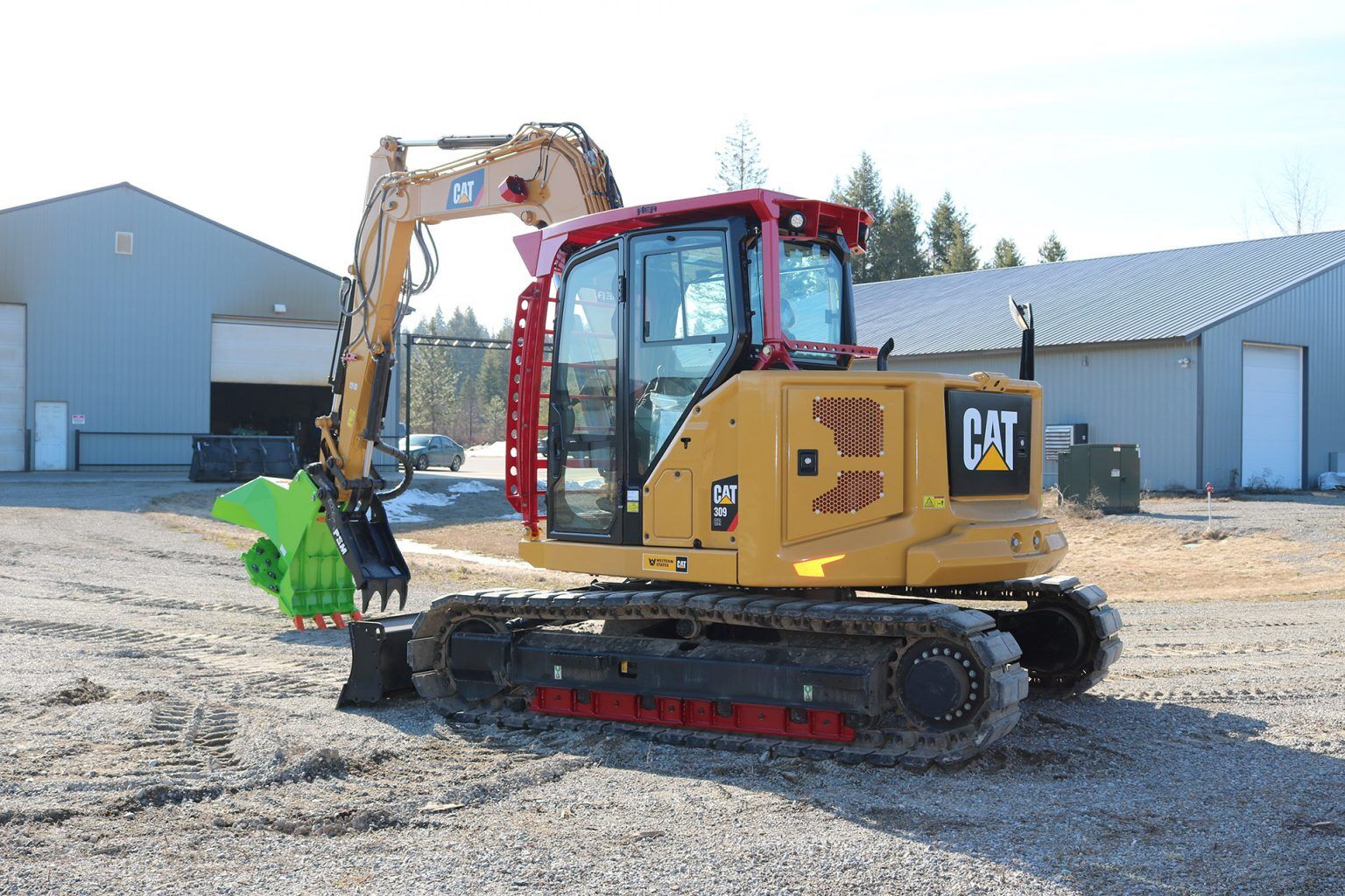 Cat 309 Ballistic Guard Package and RDM34EXH