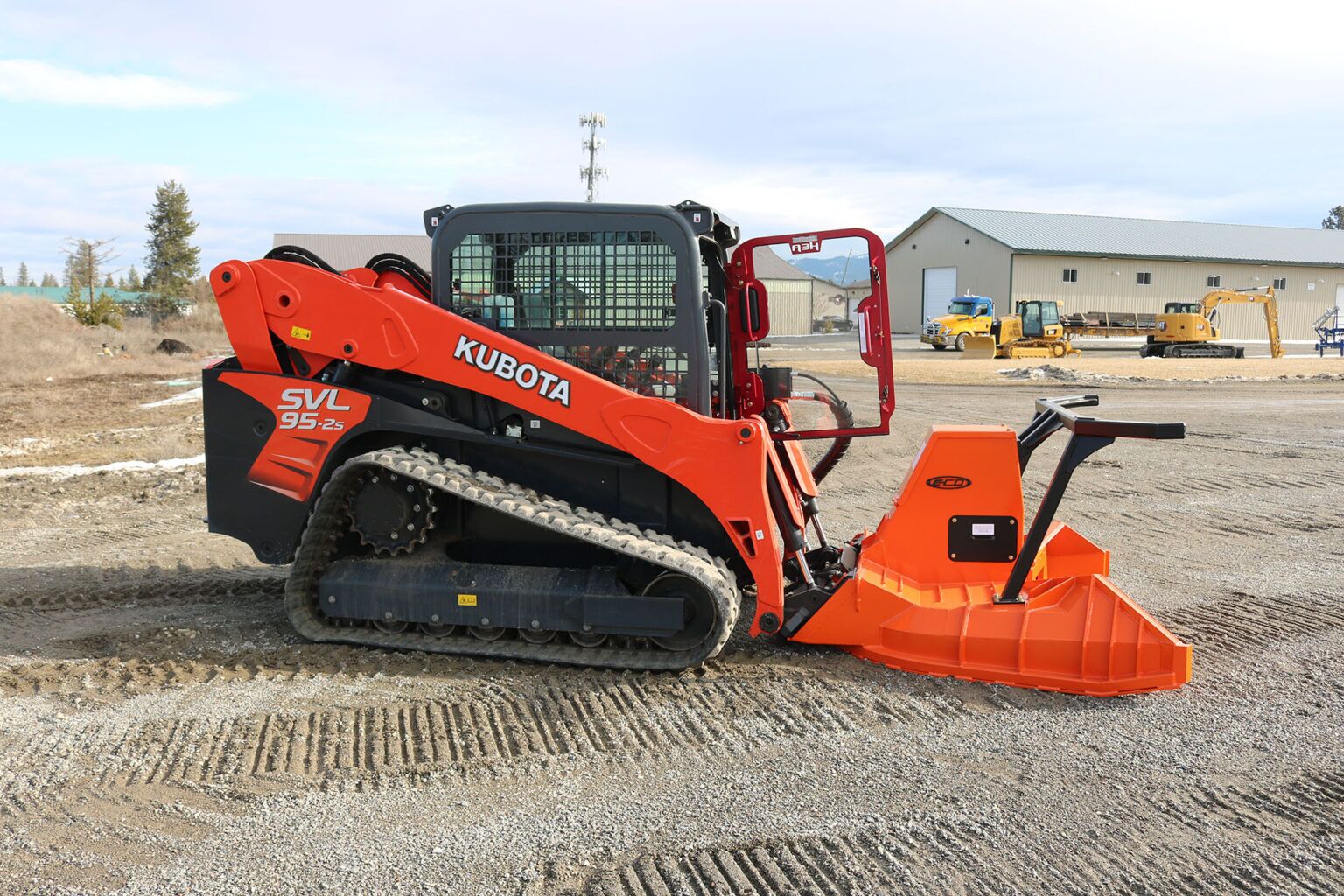 Kubota SVL95-2 Ballistic Defender Door