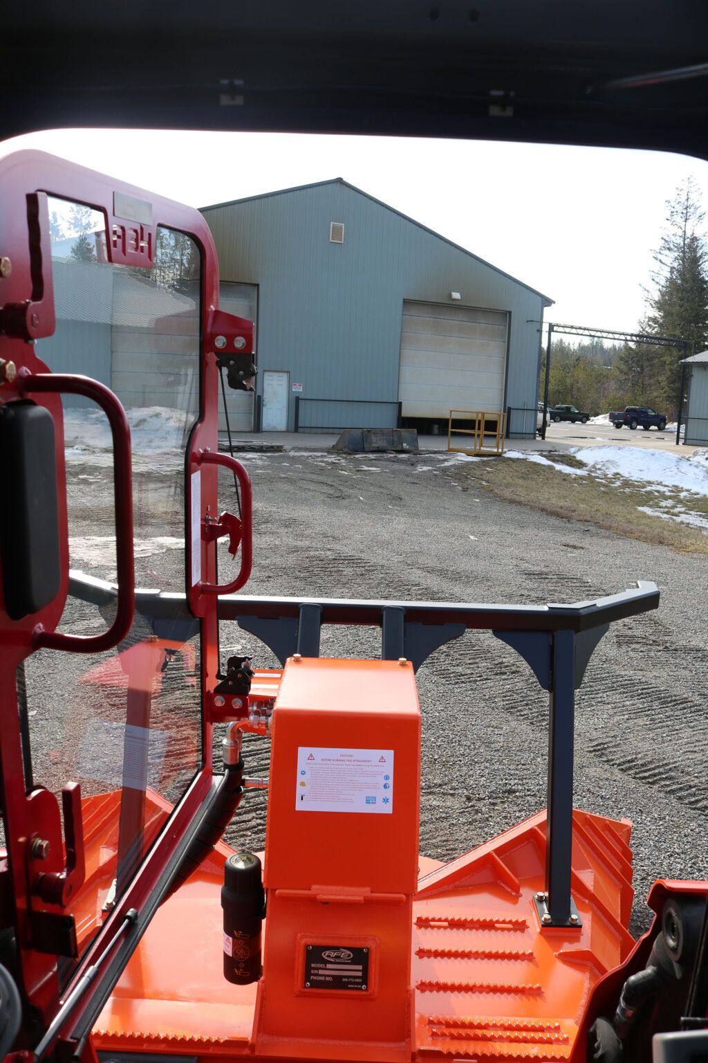 Kubota SVL95-2 Ballistic Defender Door