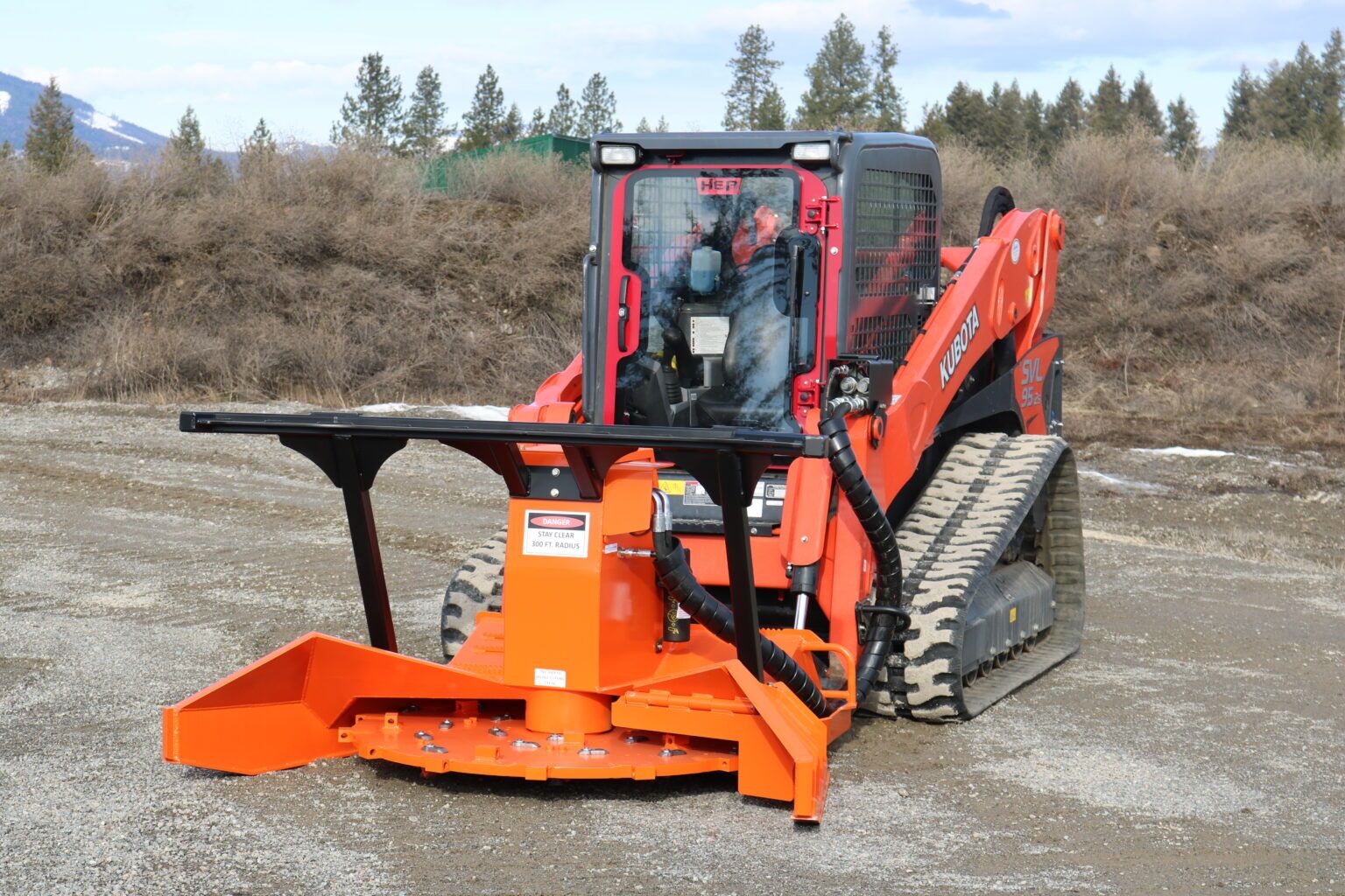 Kubota SVL95-2 Ballistic Defender Door