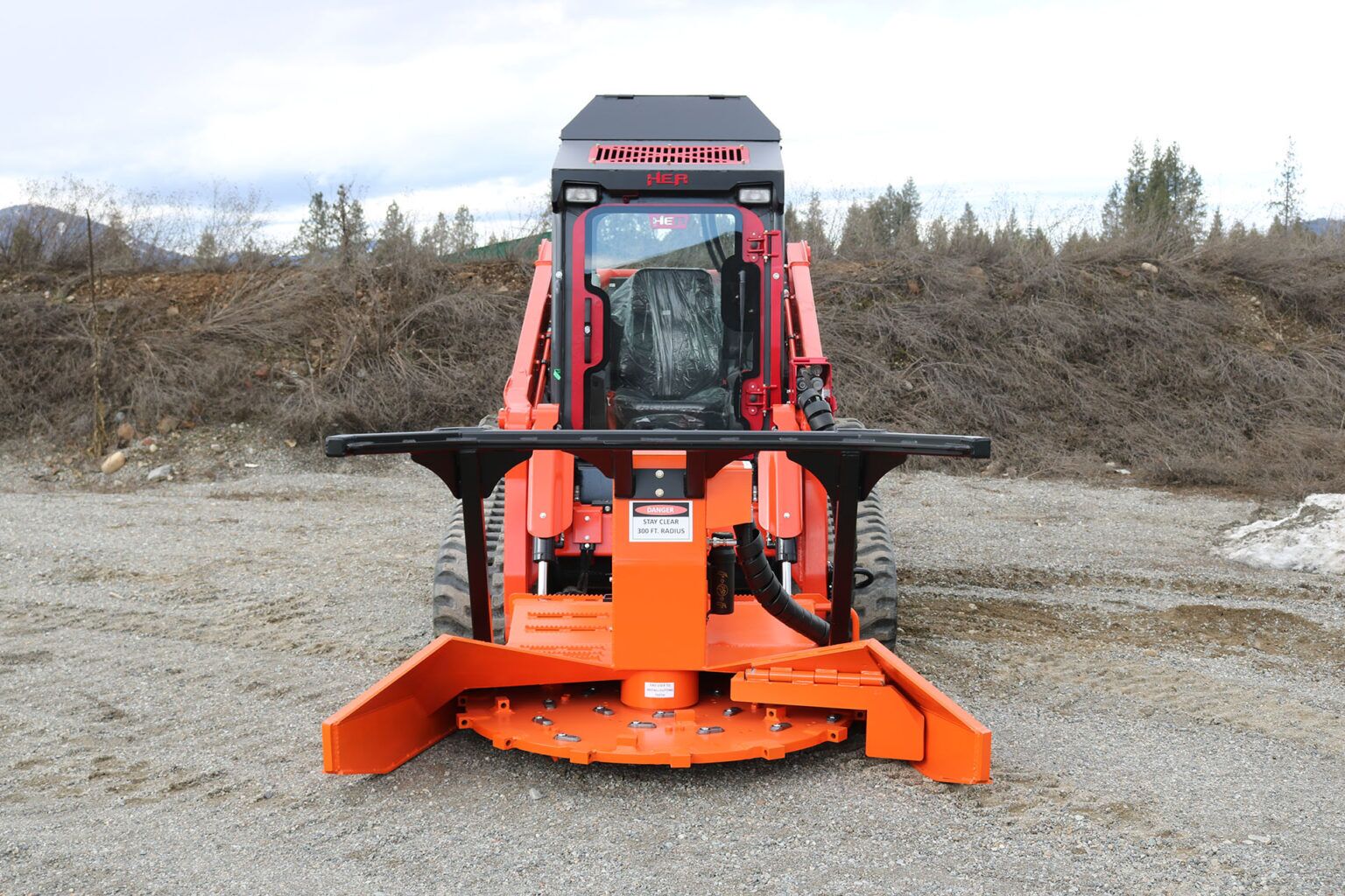Kubota SVL95-2 Ballistic Door and Top Cab Guard and Cooler