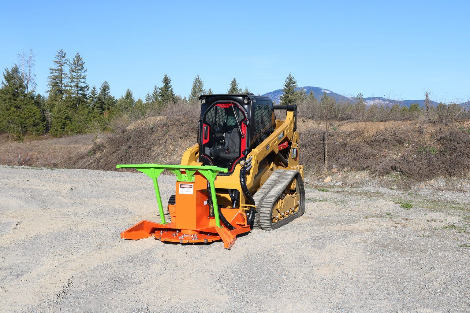 CAT 259D3 Defender Ballistic Door