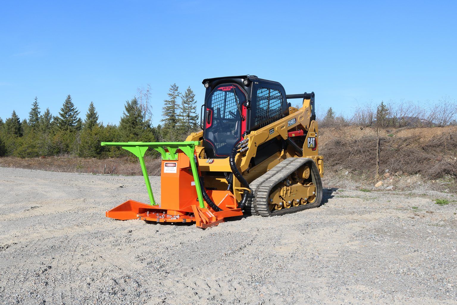 CAT 259D3 Defender Ballistic Door