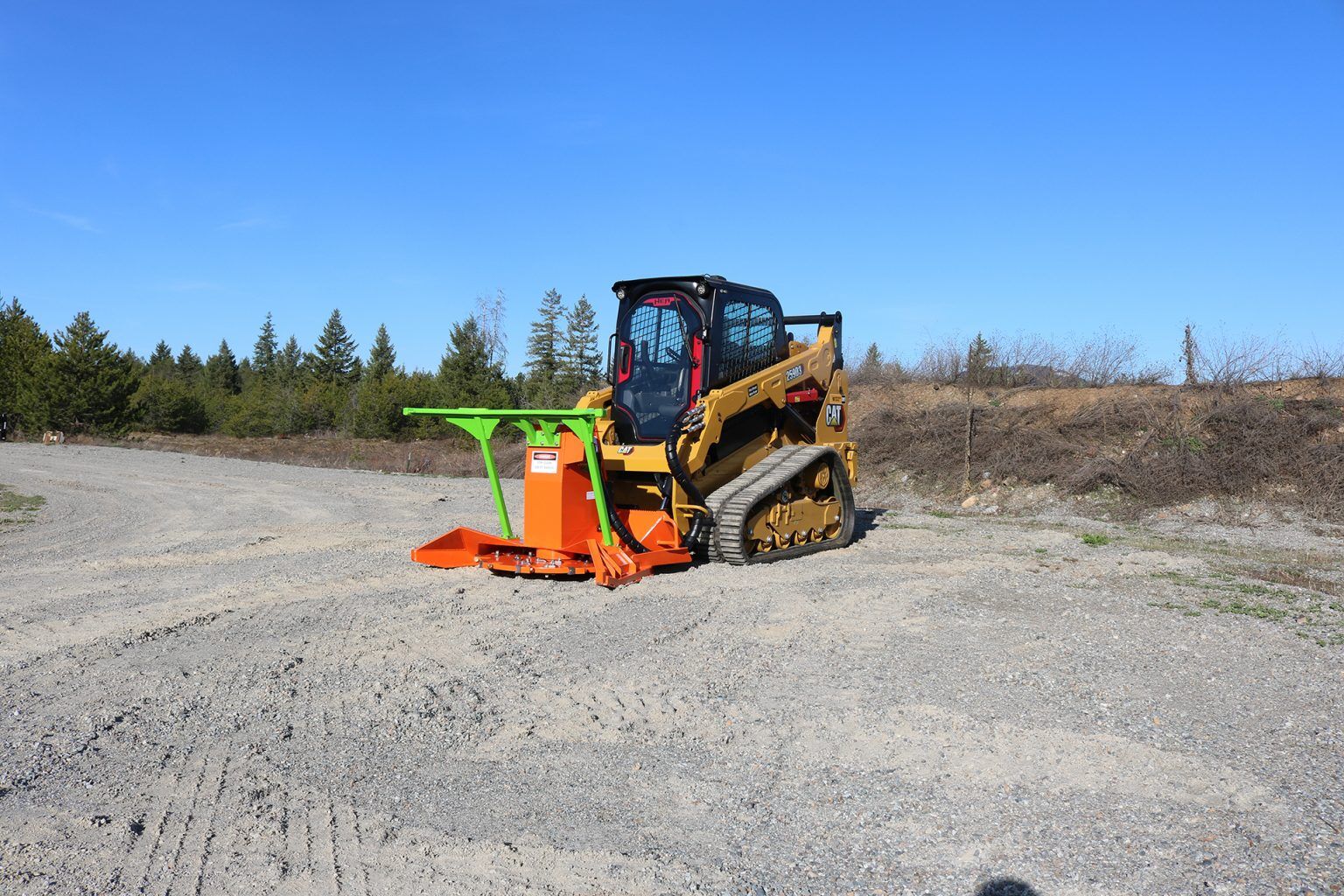 CAT 259D3 Defender Ballistic Door