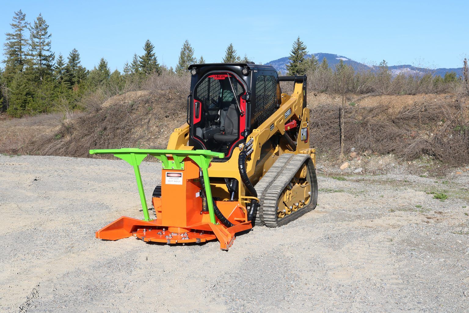 CAT 259D3 Defender Ballistic Door
