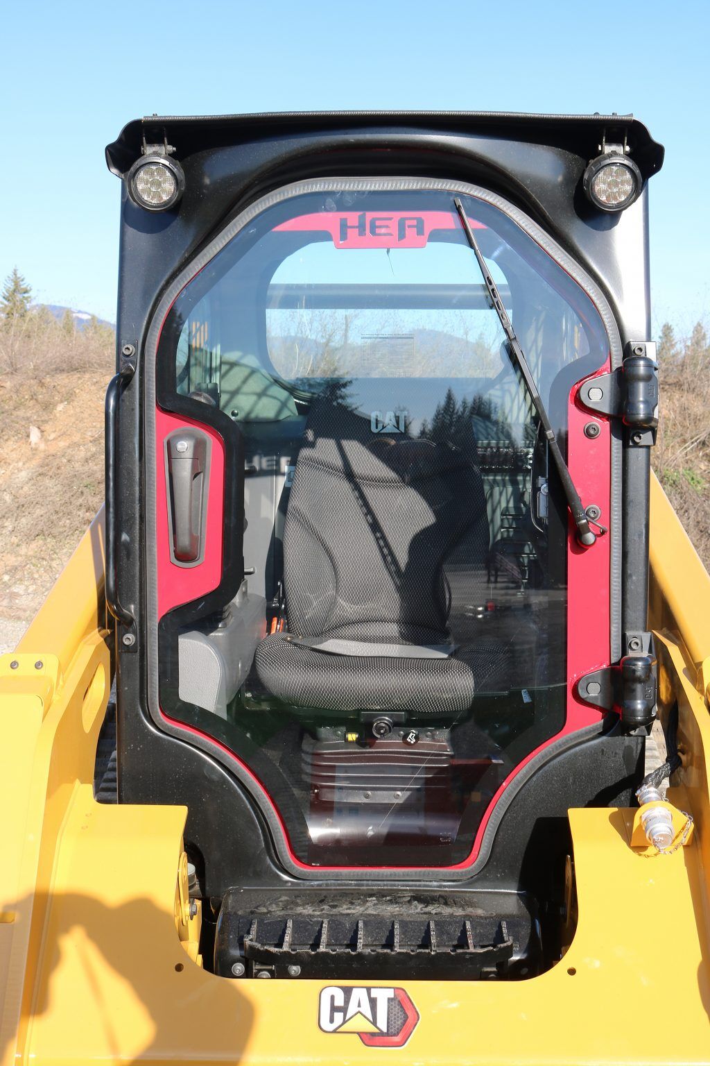 CAT 259D3 Defender Ballistic Door