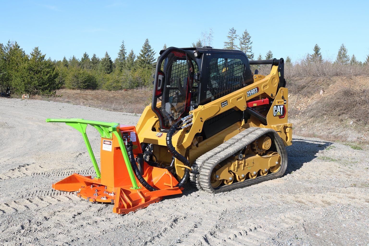 CAT 259D3 Defender Ballistic Door
