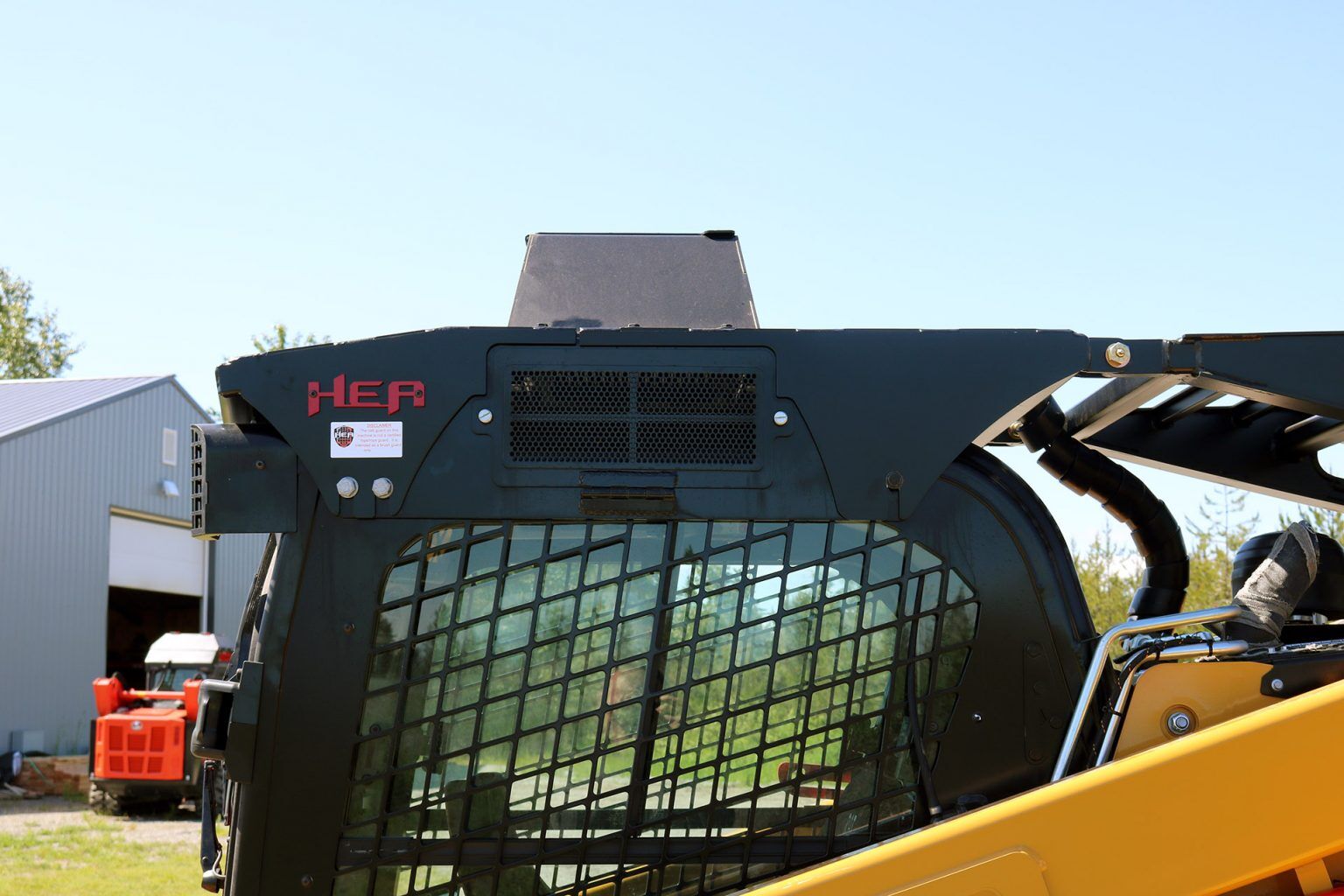 Cat 299D3 Defender Door and Top Cab Guard Cat 299D3 Defender Door and Top Cab Guard