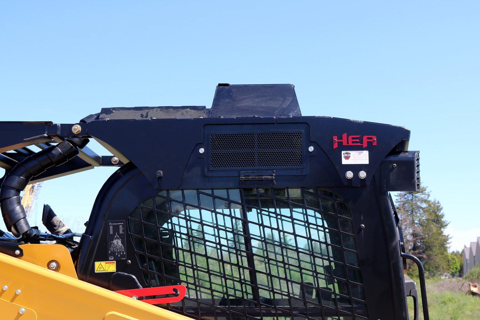 Cat 299D3 Defender Door and Top Cab Guard Cat 299D3 Defender Door and Top Cab Guard