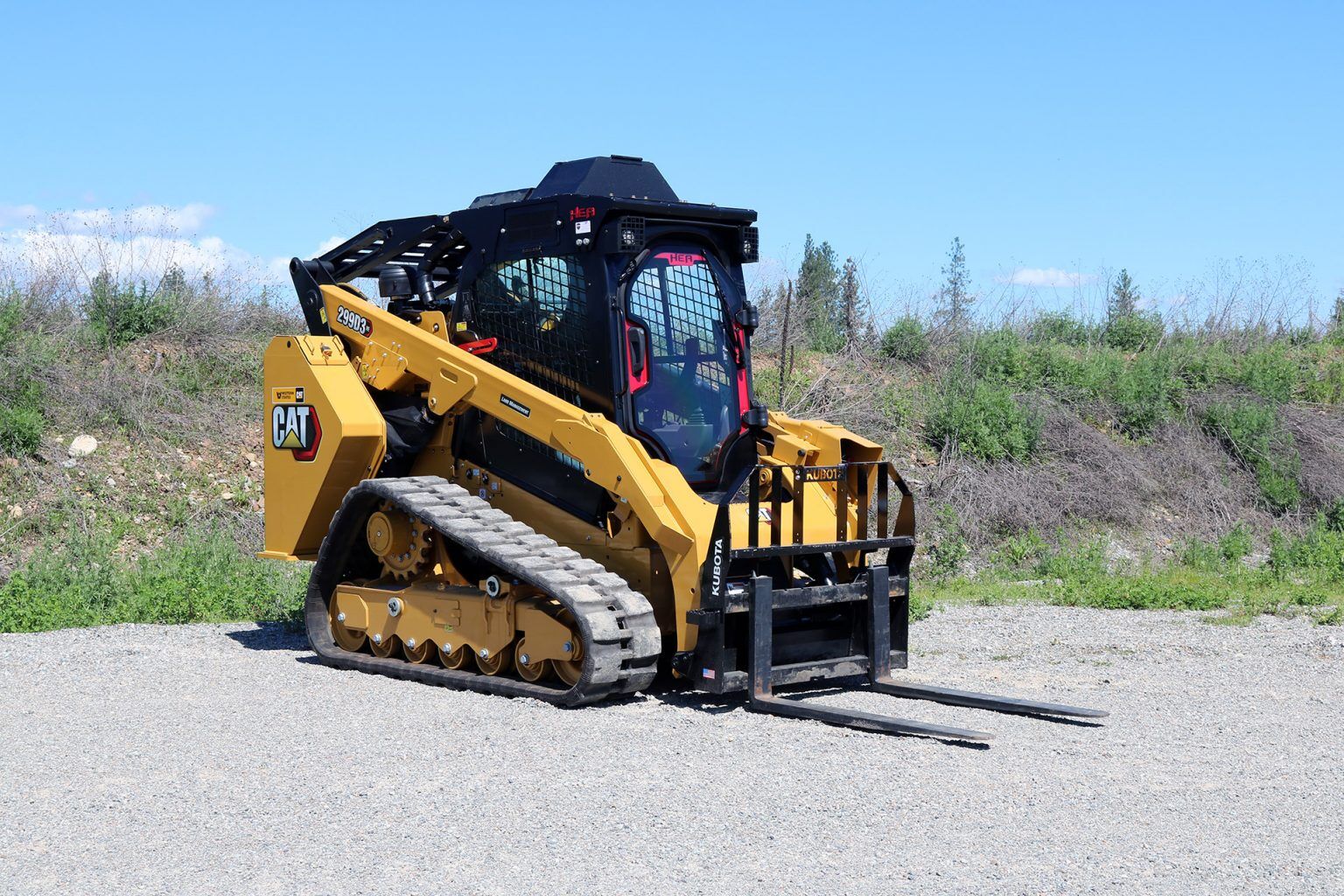Cat 299D3 Defender Door and Cab Guard Cat 299D3 Defender Door and Cab Guard
