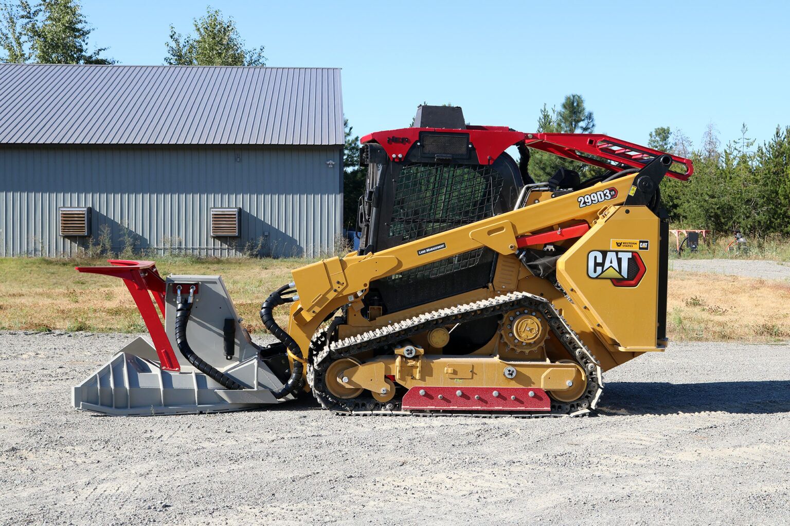 CAT 299D3 Steel Track ~ HEA Full Guarding