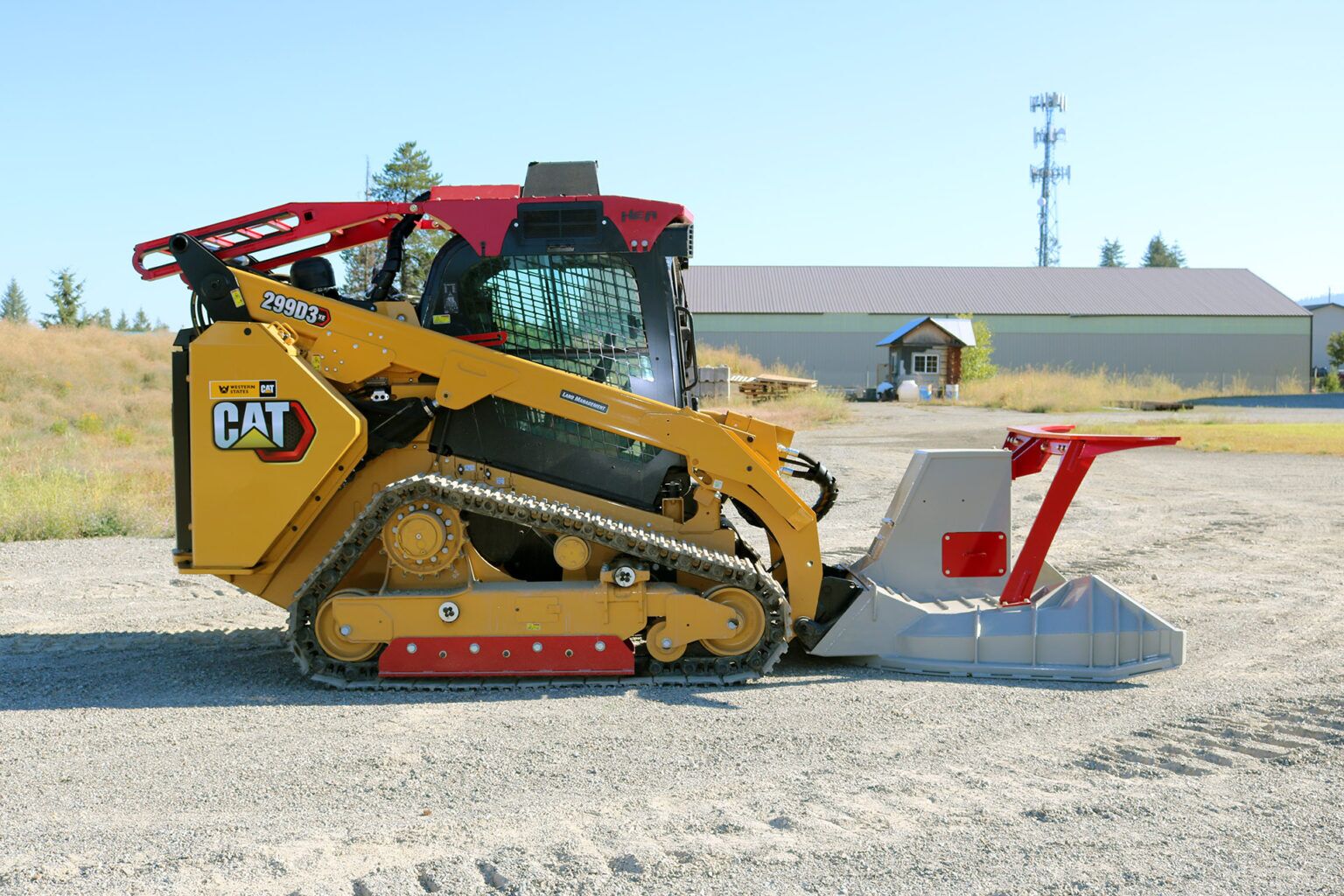 CAT 299D3 Steel Track ~ HEA Full Guarding