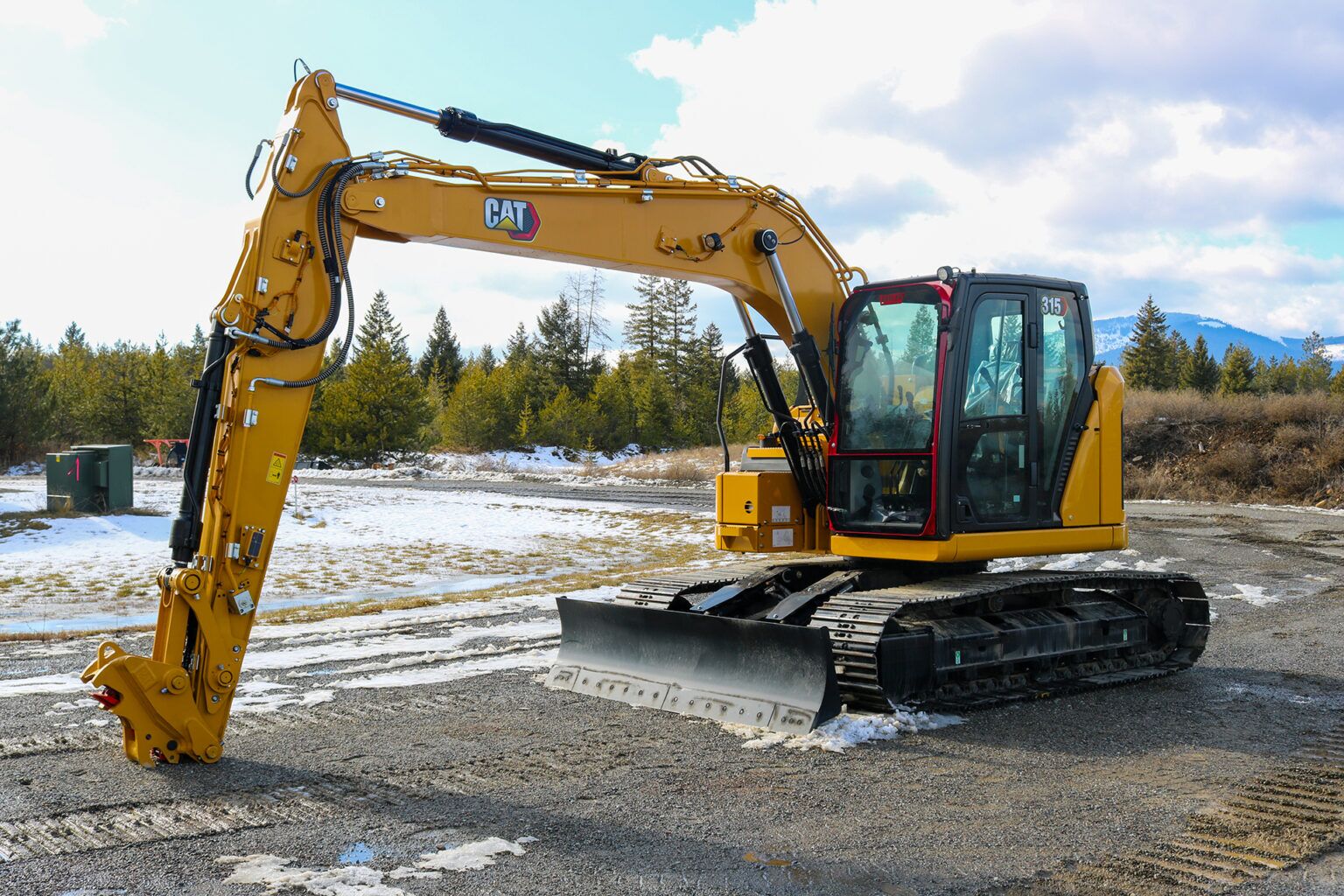 Caterpillar 315 ~ HEA Ballistic Window