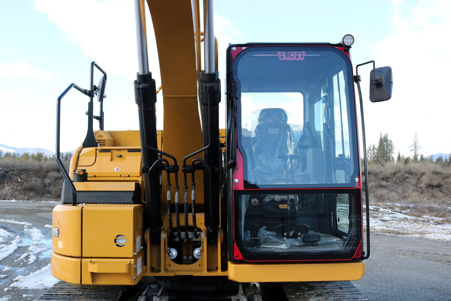 Caterpillar 315 ~ HEA Ballistic Window