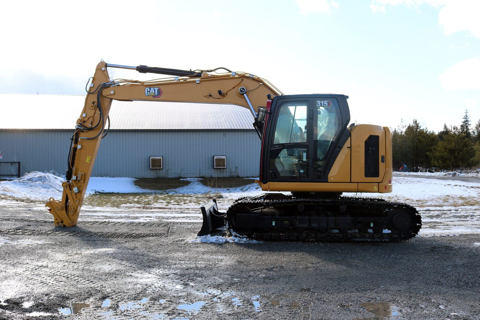 Caterpillar 315 ~ HEA Ballistic Window