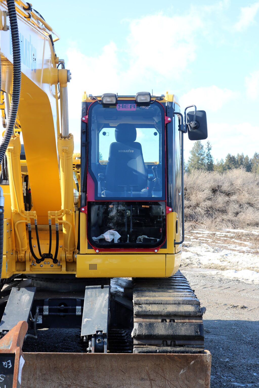 Komatsu PC138 ~ Ballistic Window