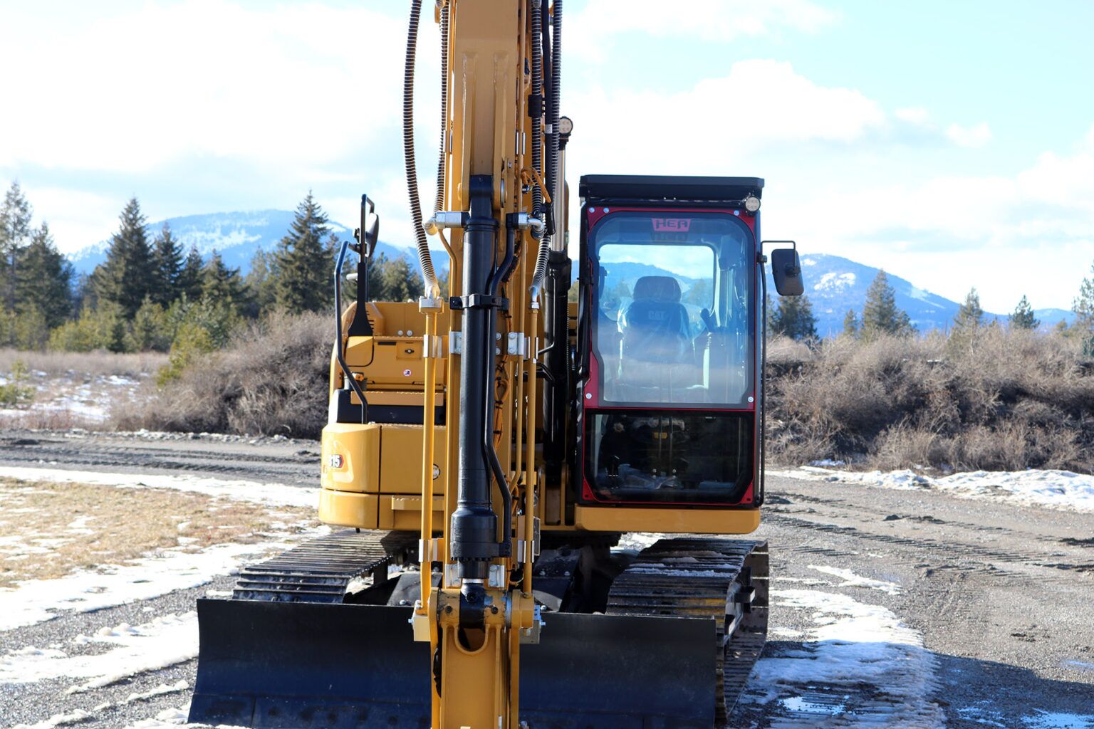 Caterpillar 315 Next Gen Bolt on Top Cab Guard