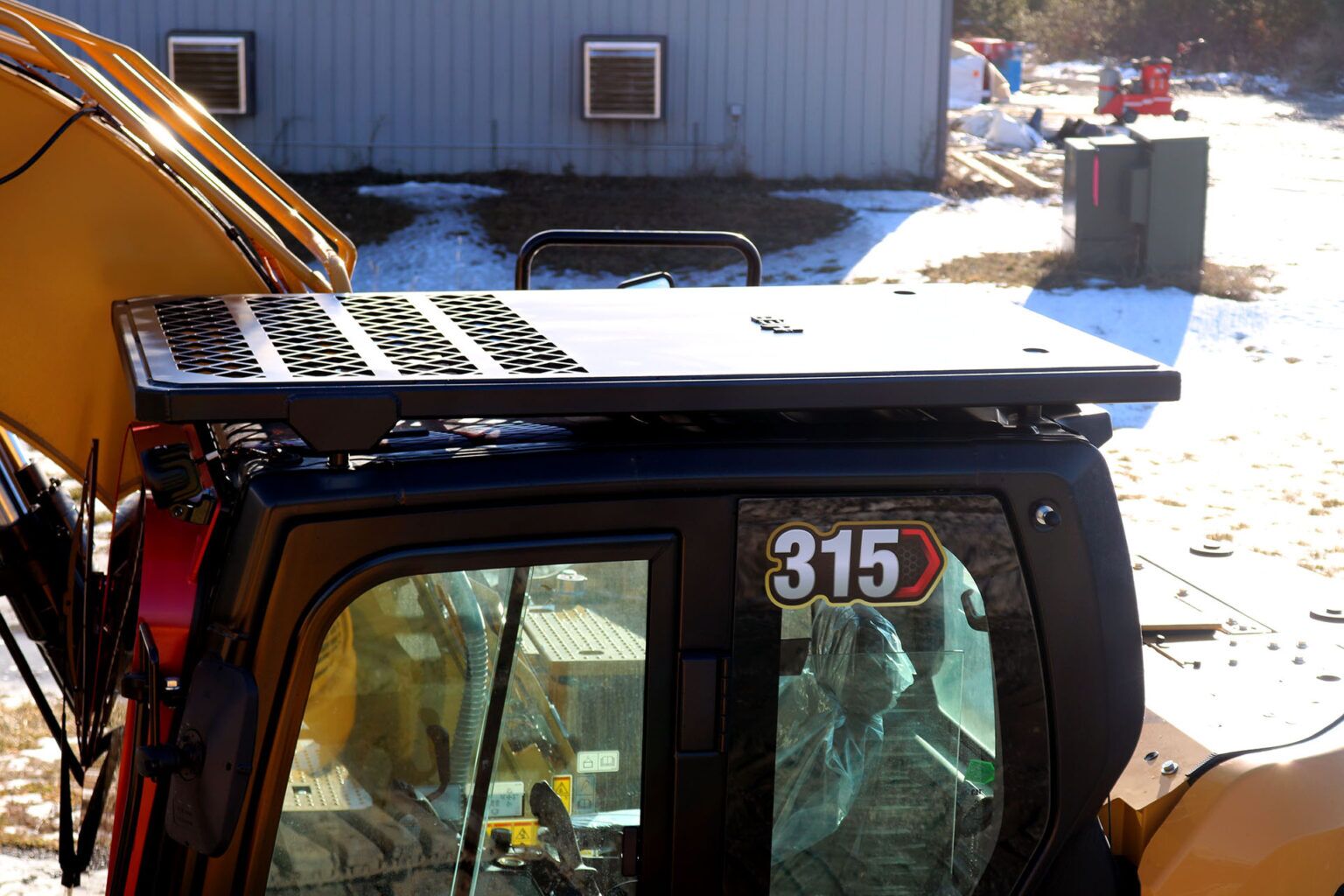 Caterpillar 315 Next Gen Bolt on Top Cab Guard