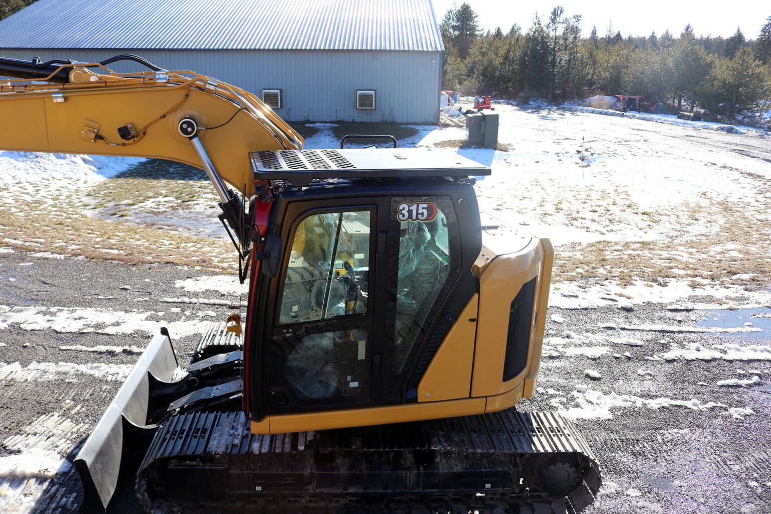 Caterpillar 315 Next Gen Bolt on Top Cab Guard